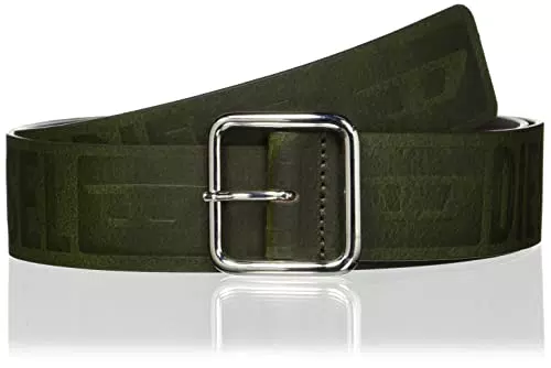 Diesel B-illy Ii, Cintura Uomo, Grigio, 100 cm