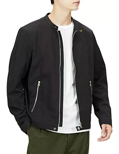 Diesel J-glory-nw, Giacca Uomo, Nero, XXL