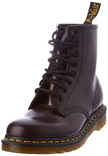 Dr. Martens, bovver boots Unisex-Adulto, burgundy