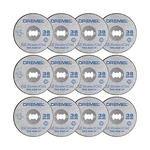Dremel EZ SpeedClic SC456B Metal Cutting Wheel 12-pack