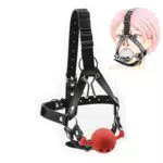 DuMen-J Cosplay Pet Addestramento Giocattolo Bocca Palla per Coppia Giocattolo in Silicone