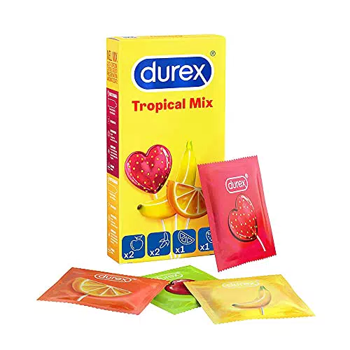 Durex Tropical Preservativi Aromatizzati alla Frutta