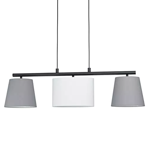Eglo Almeida 1 Lampada a Sospensione, in Acciaio, 75 W