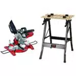 Einhell TH-MS 2112 Troncatrice + Einhell 2210110 WB 50 Banco da Lavoro