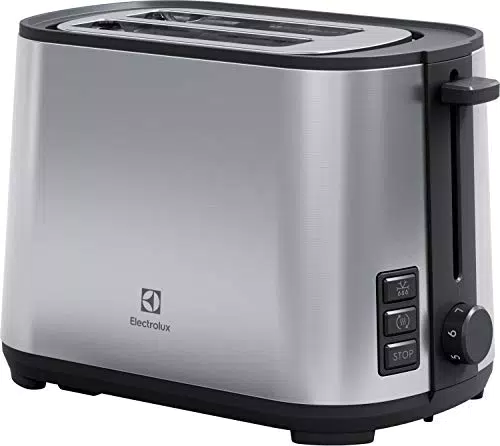 Electrolux E4T1-4ST Tostapane, 925 W, Acciaio Inossidabile