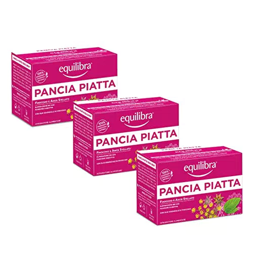 Equilibra Integratori Alimentari Tisane, Tisana Pancia Piatta