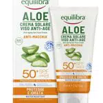 Equilibra Solari, Aloe Crema Solare Viso Anti-age SPF 50+