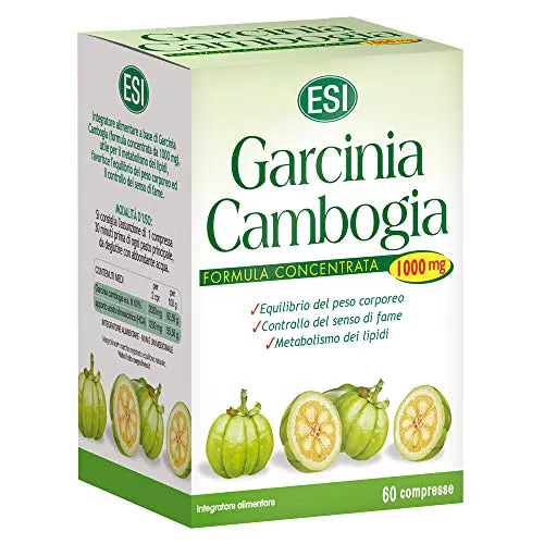 ESI - Garcinia Cambogia Formula Concentrata, Integratore Alimentare con Garcinia e Cambogia