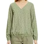 ESPRIT 991cc1f313, Camicia Donna, Light Khaki, M