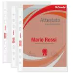 Esselte Buste Perforate Office, in PPL Antiriflesso