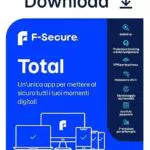 F-Secure Total, 25 Dispositivo, 2 Anni, Codice d'attivazione via email