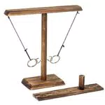 FCXQG Ring Toss Game Ring Hooks Toss Game Gancio e Anello Lancio Giochi Giocattolo Hook Toss Battle Game Giochi di Lancio e Giochi di Bevande Gioco Interattivo per Famiglie dal Ritmo Frenetico