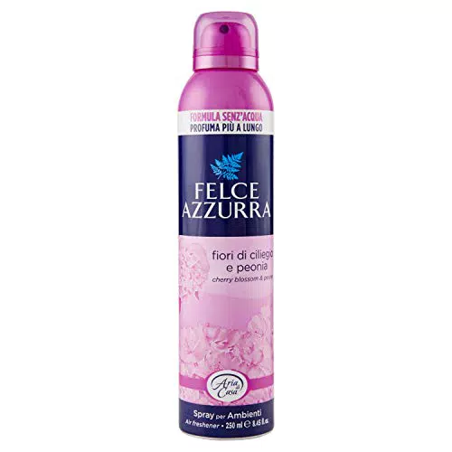 Felce Azzurra Aria di Casa Spray Ambiente, Fiori di Ciliegio e Peonia