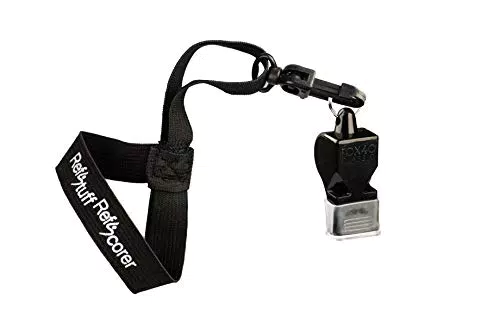 Fischietto da arbitro Fox 40 con cordino elastico RefStuff