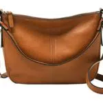 Fossil Jolie, Borsa a Tracolla Donna, Sella, 27.9 7.6 W x 20.3 cm H