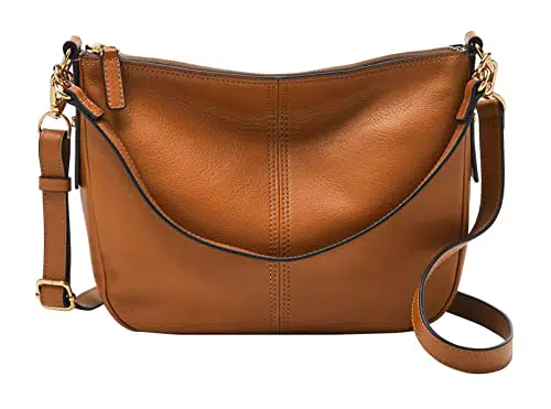 Fossil Jolie, Borsa a Tracolla Donna, Sella, 27.9 7.6 W x 20.3 cm H