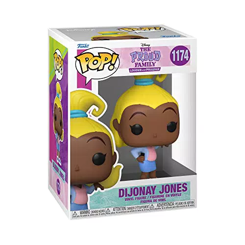 Funko POP! Disney: The Proud Family - Dijonay Jones - Figura in Vinile da Collezione - Idea Regalo - Merchandising Ufficiale - Giocattoli per Bambini e Adulti - TV Fans - Figura per i Collezionisti