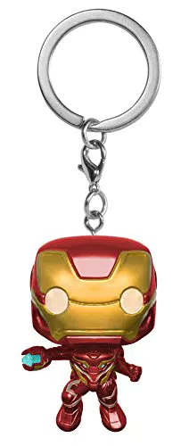 Funko POP! Keychain: Avengers Infinity War - Iron Man - Mini Figura in Vinile da Collezione Novità Portachiavi - Riempitivi per Calze - Idea Regalo - Merchandising Ufficiale - Movies Fans