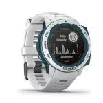 Garmin Instinct Solar, Surf Edition, Cloudbreak - Smartwatch Gps Ultra-Resistente con Ricarica Solare