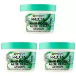 Garnier Fructis Hair Food Aloe Vera Maschera Riparatrice 3 in 1 con Formula Vegana per Capelli Danneggiati