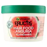 Garnier Fructis Hair Food Anguria Rivitalizzante, Maschera 3-in-1 per Capelli Fini