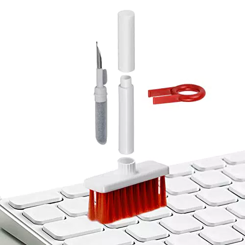 Geesui Pulisci Tastiera pc Soft Keyboard Cleaner Brush 5 in 1 Kit