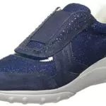 Geox D Alleniee D, Sneakers Donna, Blu