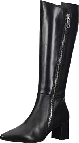 Geox D Bigliana B, Stivali Donna, Nero
