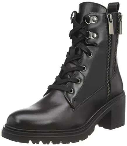 Geox D Damiana A, Stivaletti Donna, Nero