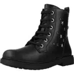 Geox J Eclair Girl Q, Stivaletti Bambine e ragazze, Nero