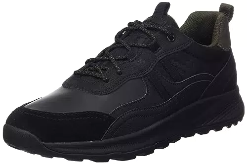 Geox Uomo U Terrestre A Sneakers Uomo, Nero