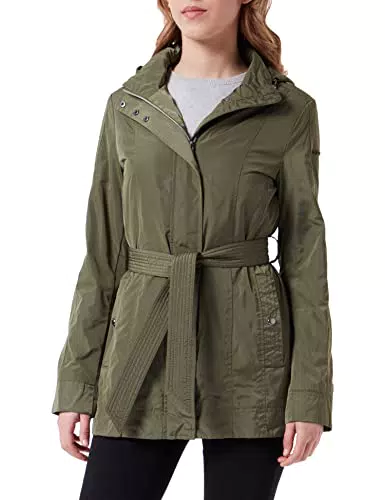 Geox W Annya Giacca, Oliva Militare, 48 Donna