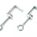 Giussani Rapid mor057aq Set 2 pz. Morsetto Professionale Multiuso Pesante da Banco in Acciaio Zincato