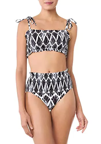 Goldenpoint Bikini Donna Costume Reggiseno a Fascia Serie Shells