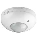 Goobay 95172 Rilevatore di movimento a soffitto a infrarossi / sensore PIR / campo di rilevamento di 360° / portata di 6 m / per uso interno / adatto a LED / IDA