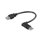 Goobay 95704 Cavo Prolunga USB 2.0 ad Alta Velocità 90°