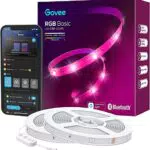 Govee Striscia LED 20 Metri, Striscia LED RGB Bluetooth con Controllo App