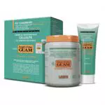 Guam Fanghi d'Alga Convenienza Freddo - set composto da 1 kg di Fanghi d'Alga Guam più 250 ml di Crema gel ai Fanghi d'Alga Guam