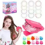 Hair Bedazzler - Kit per capelli con brillantini, 1 clip per capelli con 180 pietre glitterate
