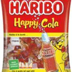 Haribo Happy Cola, Caramelle Gommose, Gusto Cola, Ideali per Feste e Dolci Momenti di Relax - 265gr