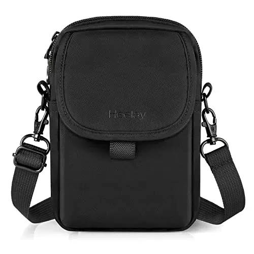 Heelay Marsupio 4 in 1 Borsa a Tracolla Piccola, Borsa a Spalla da Braccio Uomo Donna Unisex