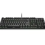 HP - Gaming Pavilion 550 Tastiera a Membrana, Retroilluminazione LED 4 Colori