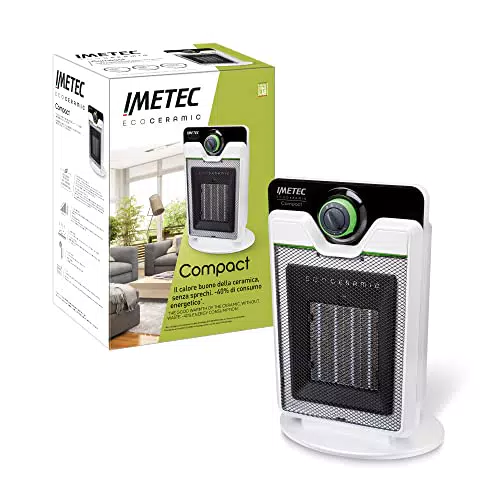 Imetec Eco Ceramic, Termoventilatore, Stufetta elettrica