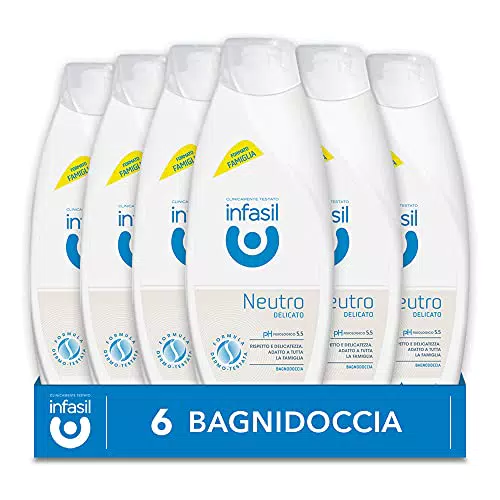 Infasil Bagnodoccia Neutro Delicato per Tutta la Famiglia