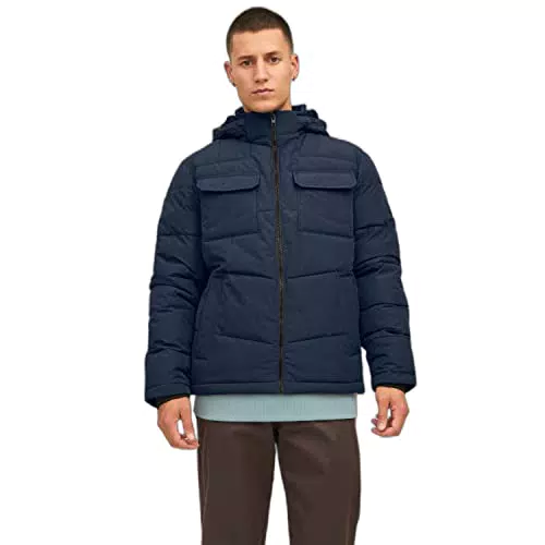 Jack & Jones Jjbrady tampone Gilet Down, Blazer Blu Marine