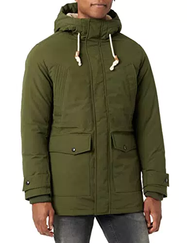 JACK & JONES Parka Mash teddy Forest Night S Forest Night S