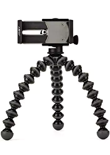 JOBY GripTight GorillaPod PRO Treppiede Bloccaggio di Alta Qualità e Treppiede Flessibile per Qualsiasi Smartphone e iPhone con o senza Custodia