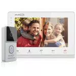 JSLBTech Videocitofono Campanello, 4-Fili 7’’ Monitor Cablata Video Citofoni Versione Notturna Infrarossi