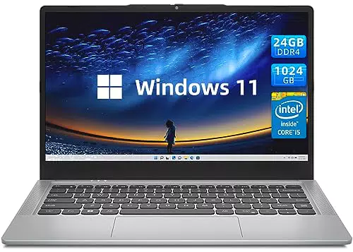 jumper Computer portatile, 24 Go DDR4 1024 Go SSD, Intel Quad-Core i5-1035G1