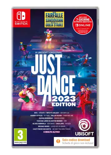 Just Dance 2023 code in box Switch
